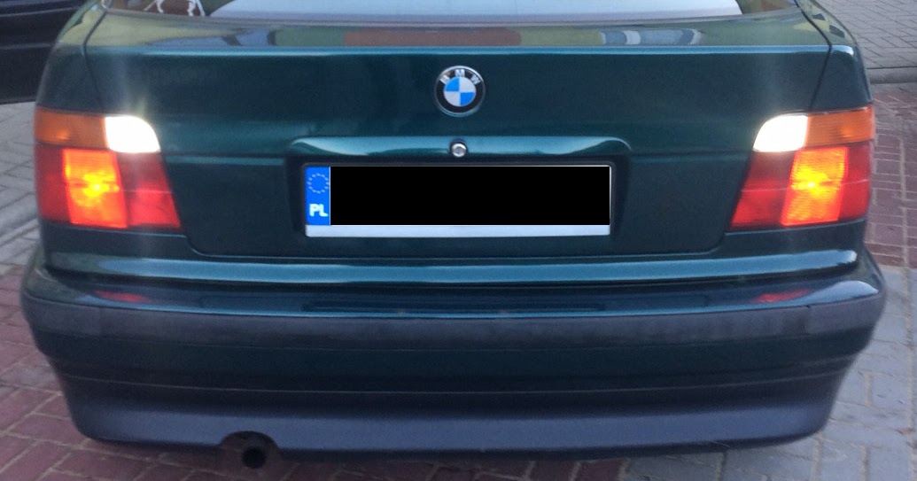Moje BMW e36 Wymiana oświetlenia zewnętrznego na LED