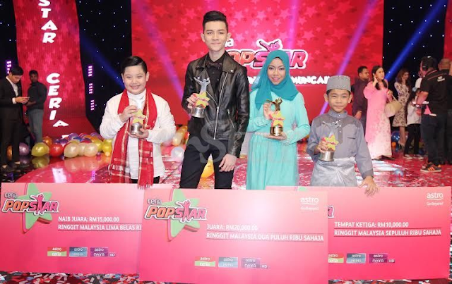 Jun Juara Ceria Popstar 2016, Bawa Pulang Hadiah RM23,000
