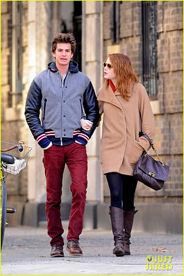 Emma Stone with Boyfriend