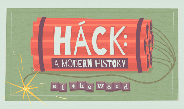 Hack A Modern History of the Word #infographic - Visualistan