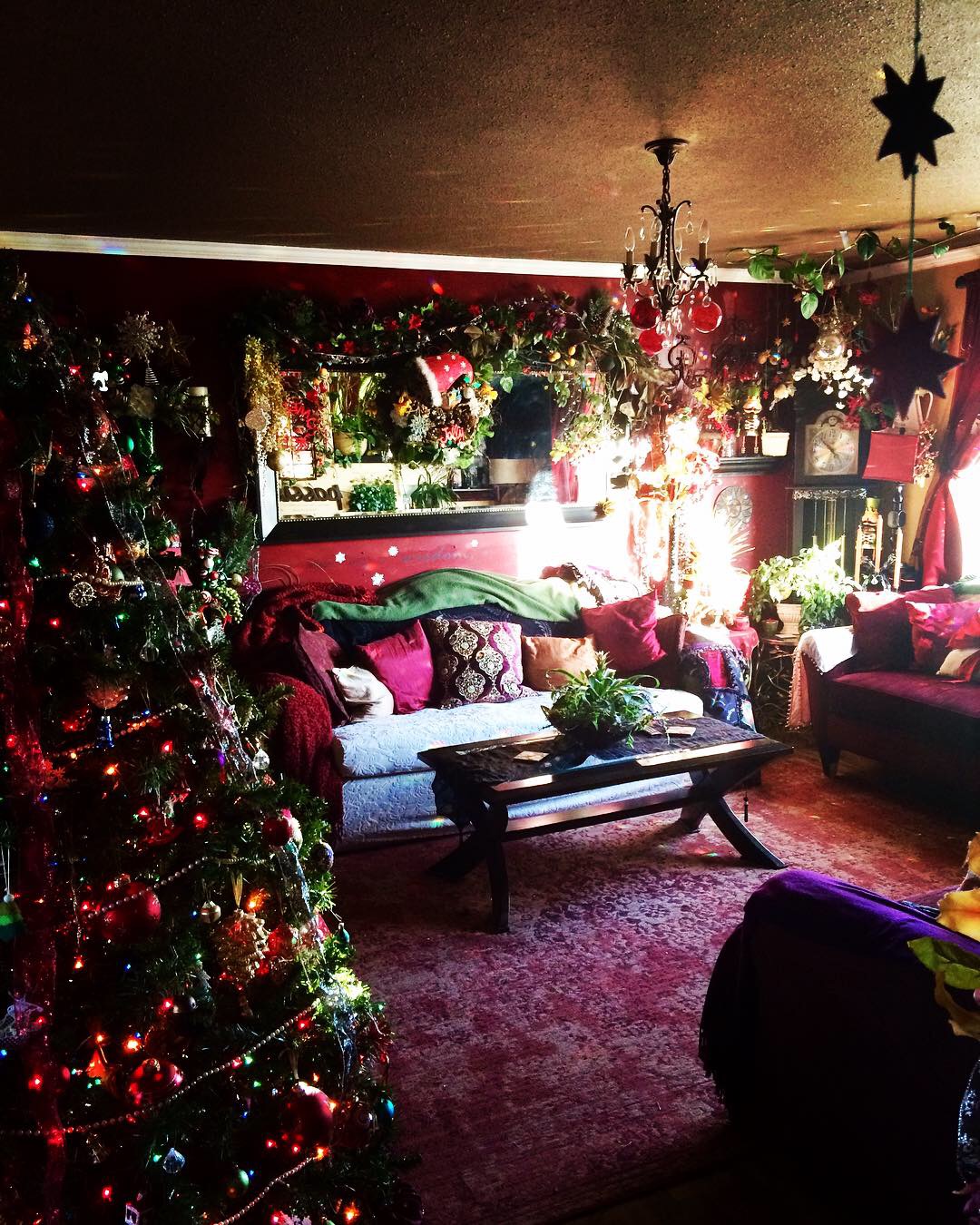 Our Christmas Living Room