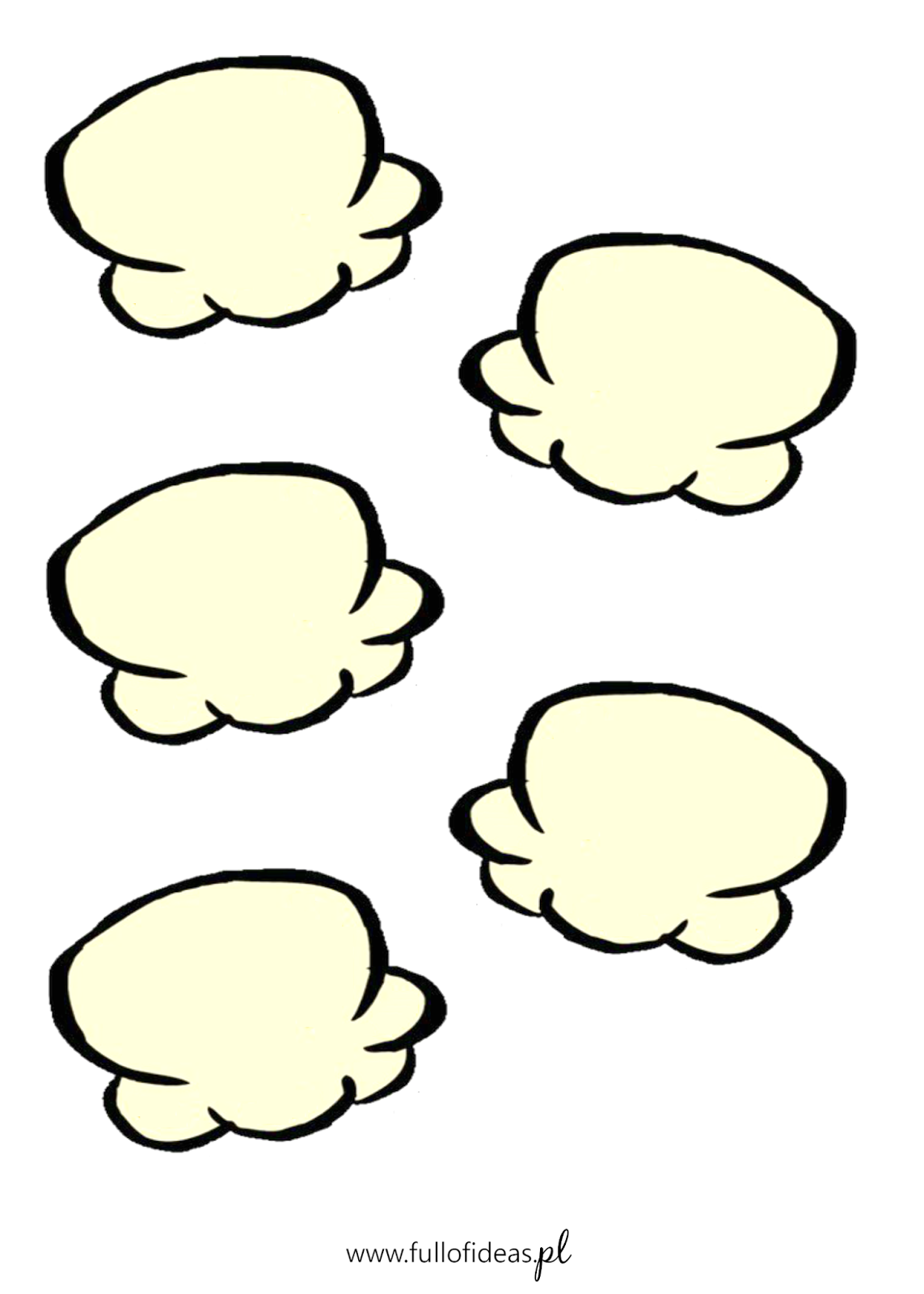 DIY Popcorn game for preschoolers ⋆ Head Full of Ideas