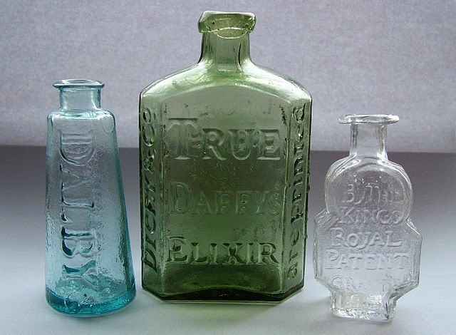 medicine bottles