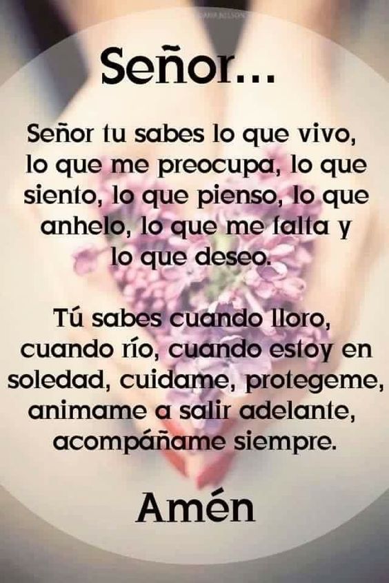 α JESUS NUESTRO SALVADOR Ω: Señor Jesús Tú sabes lo que vivo, lo que me