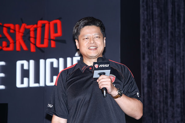 微星NB業務暨行銷處副總經理郭緒光。