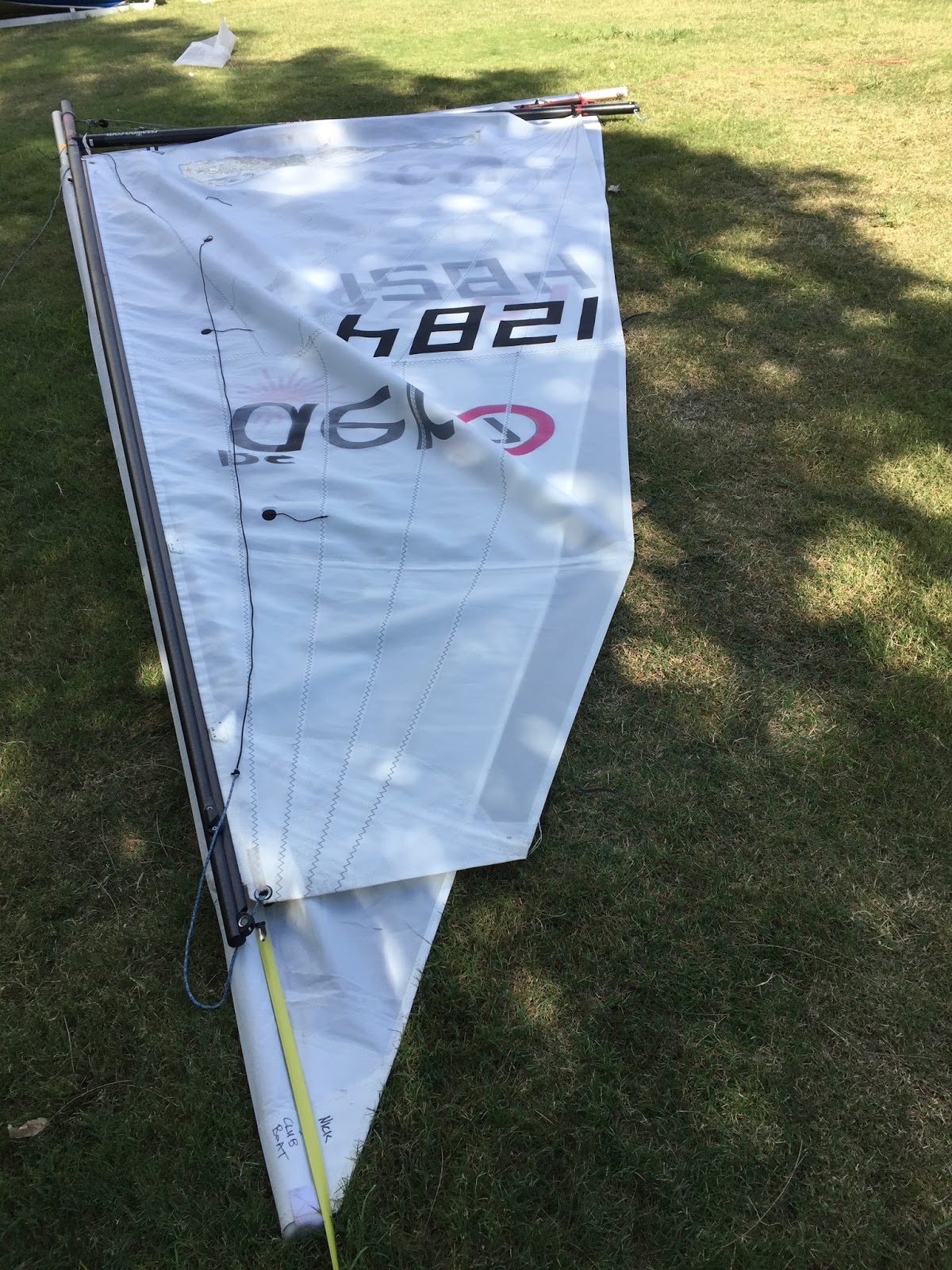 Laser Dinghy Farewell 100RacesBlog Laser vs Aero Rig