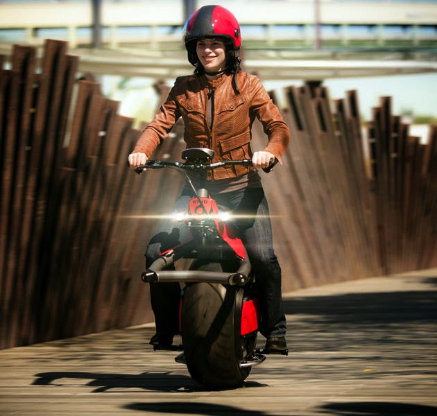 RYNO :One-wheeler,self-balancing electric motorcycle