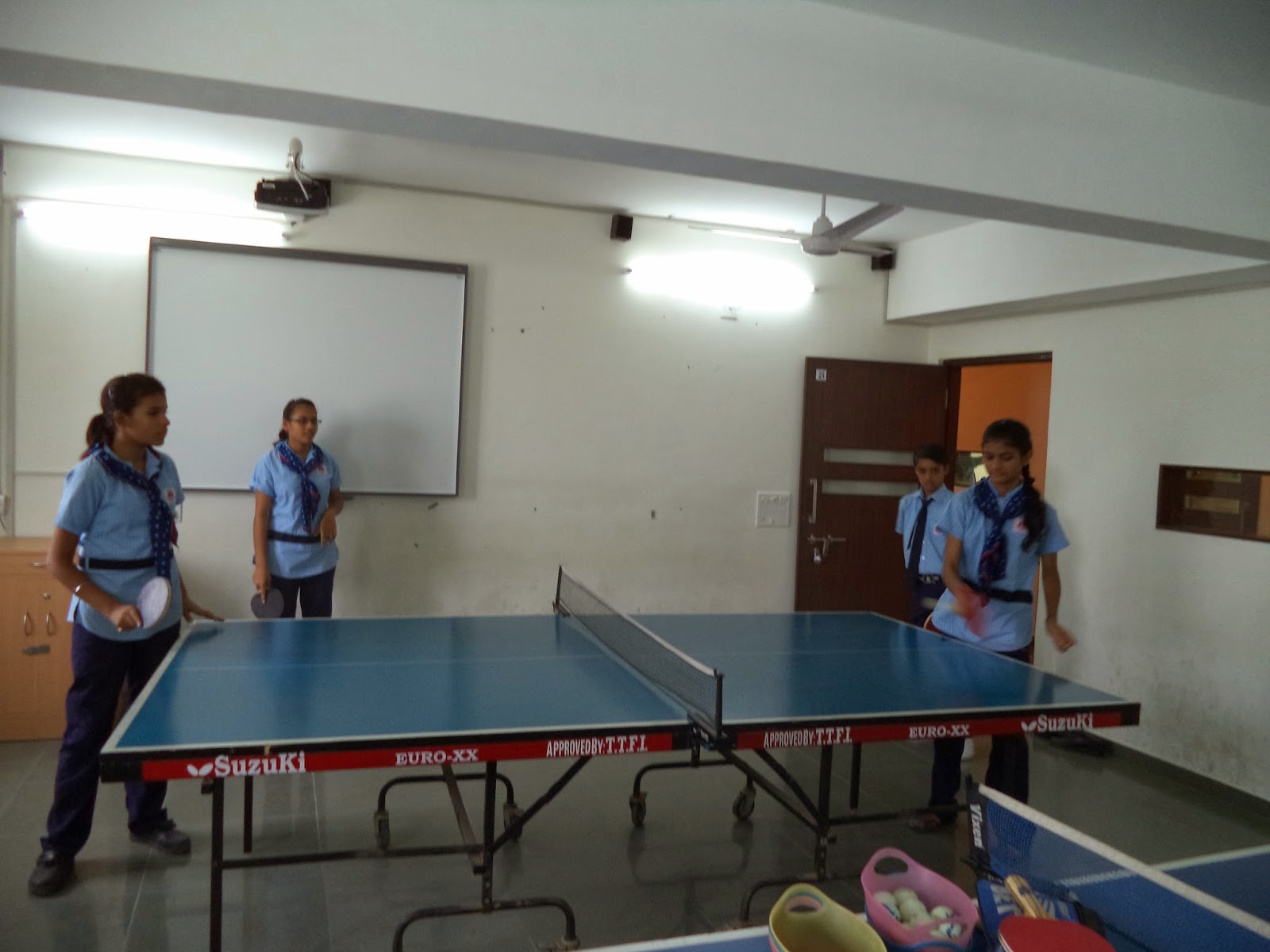 The H.B.Kapadia New High School, Chandkheda, Ahmedabad Table Tennis.....