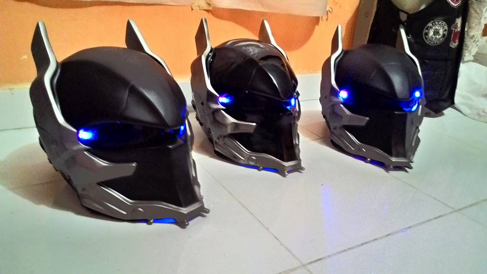 Helmet Custom Batman Arkham Knight Medana Helmet Collection