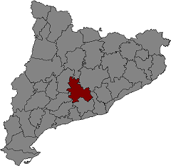 L'Anoia dins Catalunya