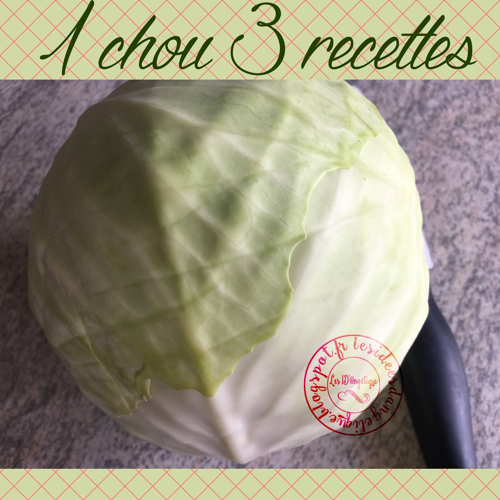 Les Idées d’Angélique Poêlée de chou pommes de terre et saucisses