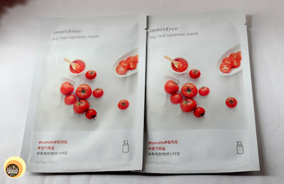 Innisfree My Real Squeeze Mask - Tomato