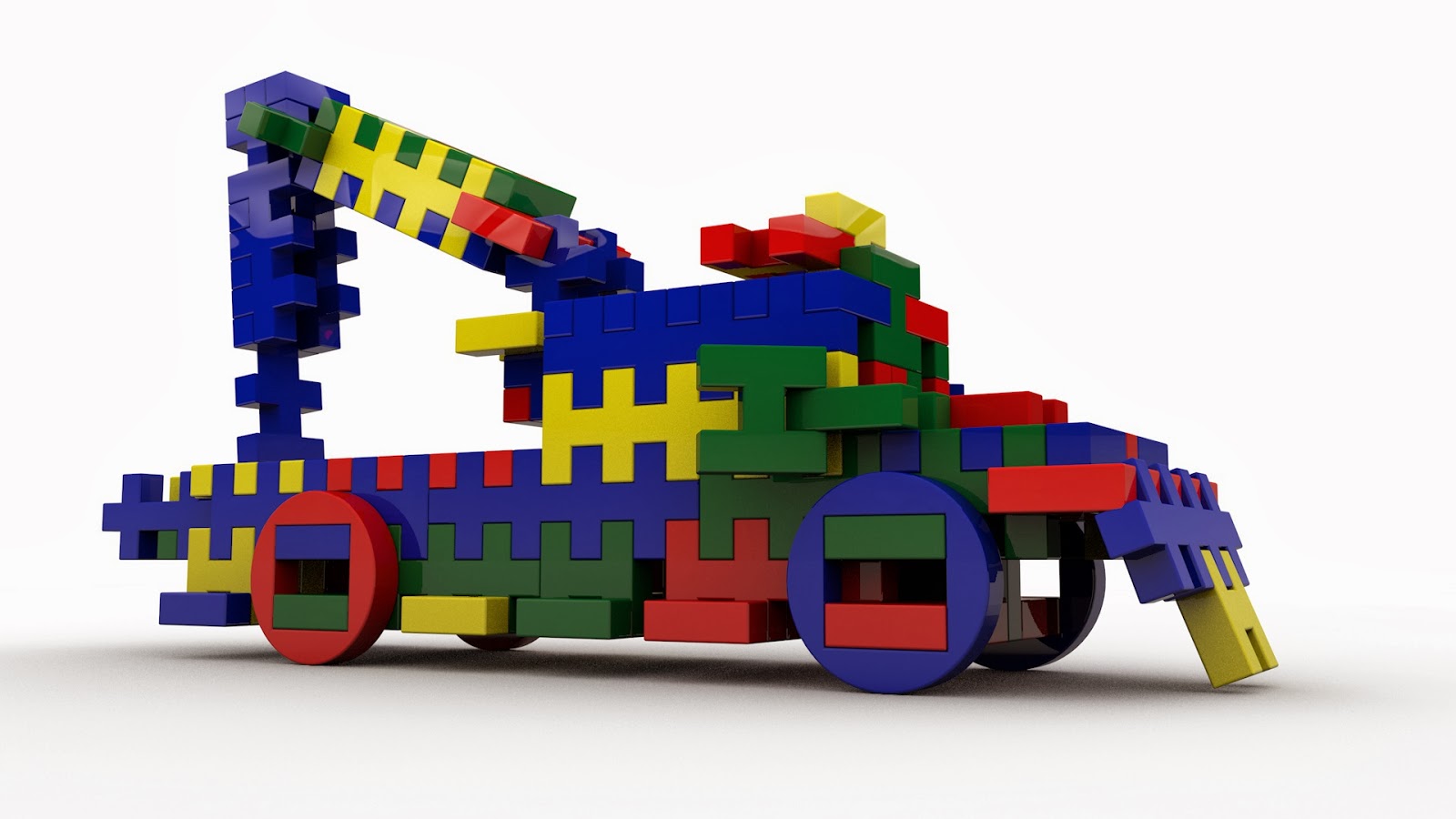 WantedBricks 20040 Brainy Toys 50 + in 1 Combo XL Building Set for Kids