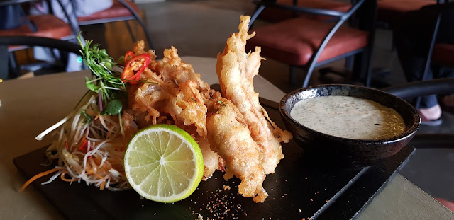 food blogger dubai crisol sharjah fusion american mexican spanish soft shell crab