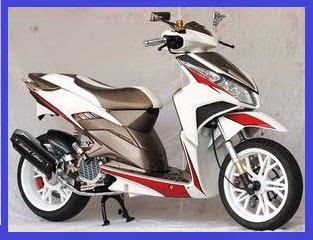 Modifikasi Motor Honda Vario Techno 2011 Pokoknya Lurus
