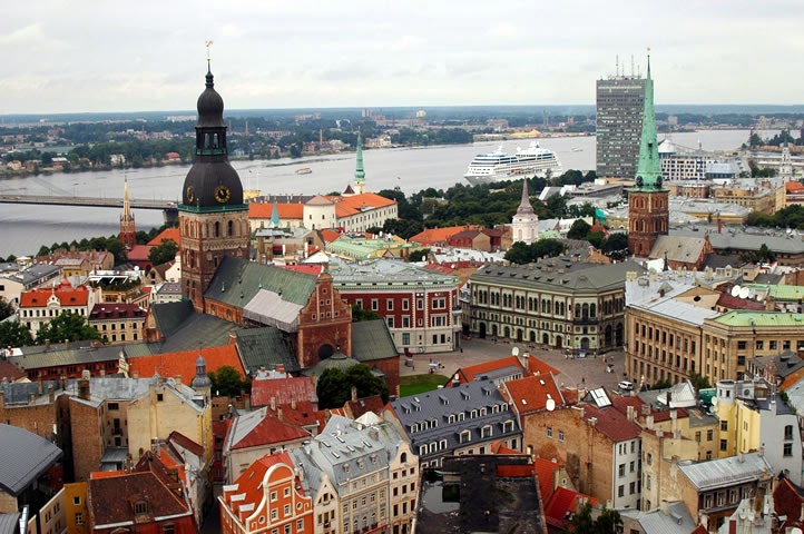 De visita por Riga Letonia
