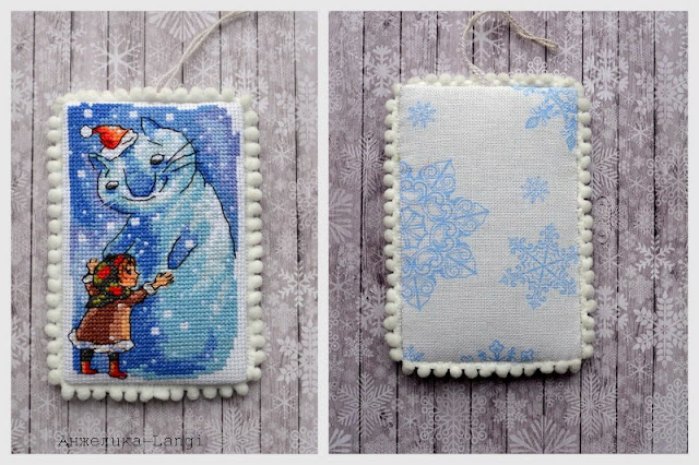 Девочка и Снегокот от РТО Девочка и Снегокот от РТО