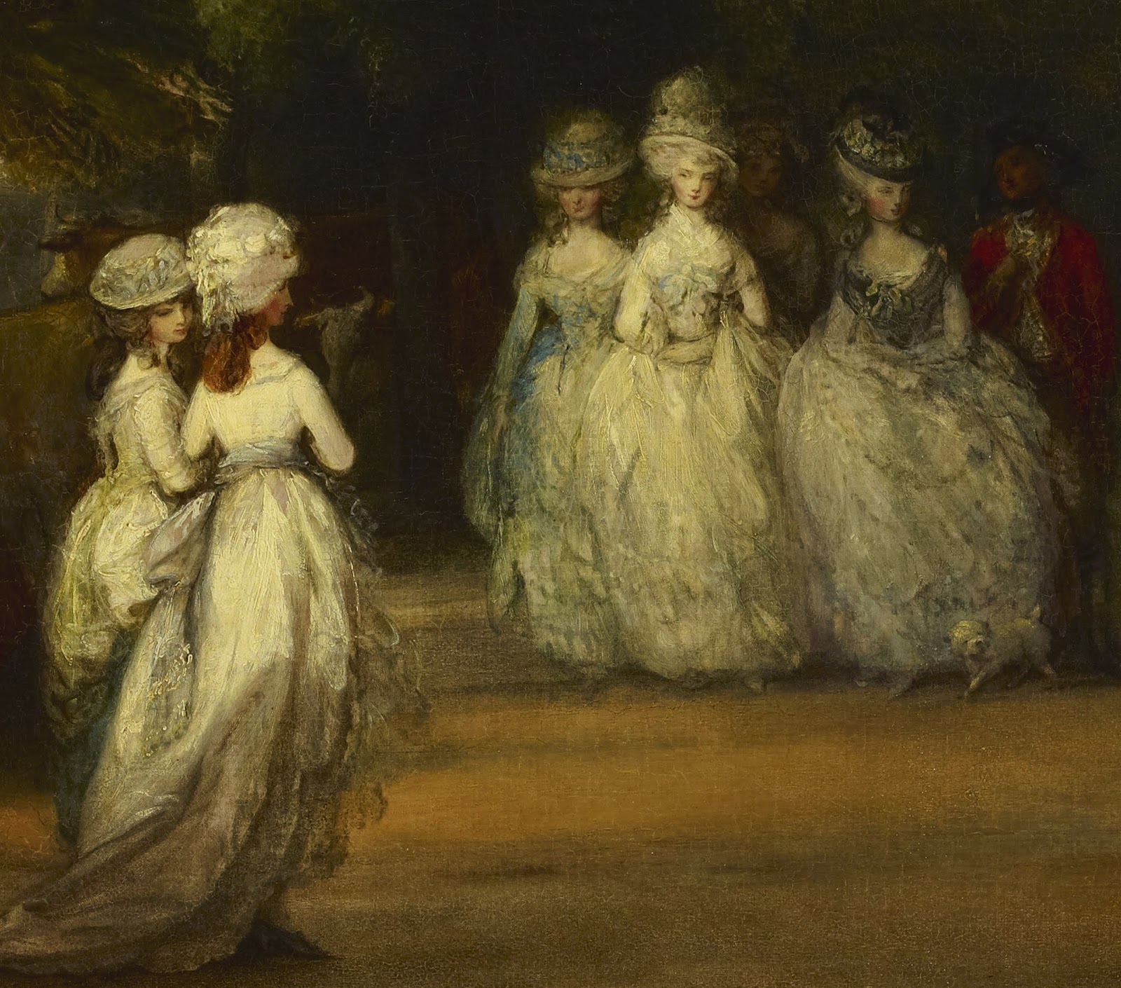 Thomas Gainsborough The Mall in St. James Park, 1783 Art in Detail