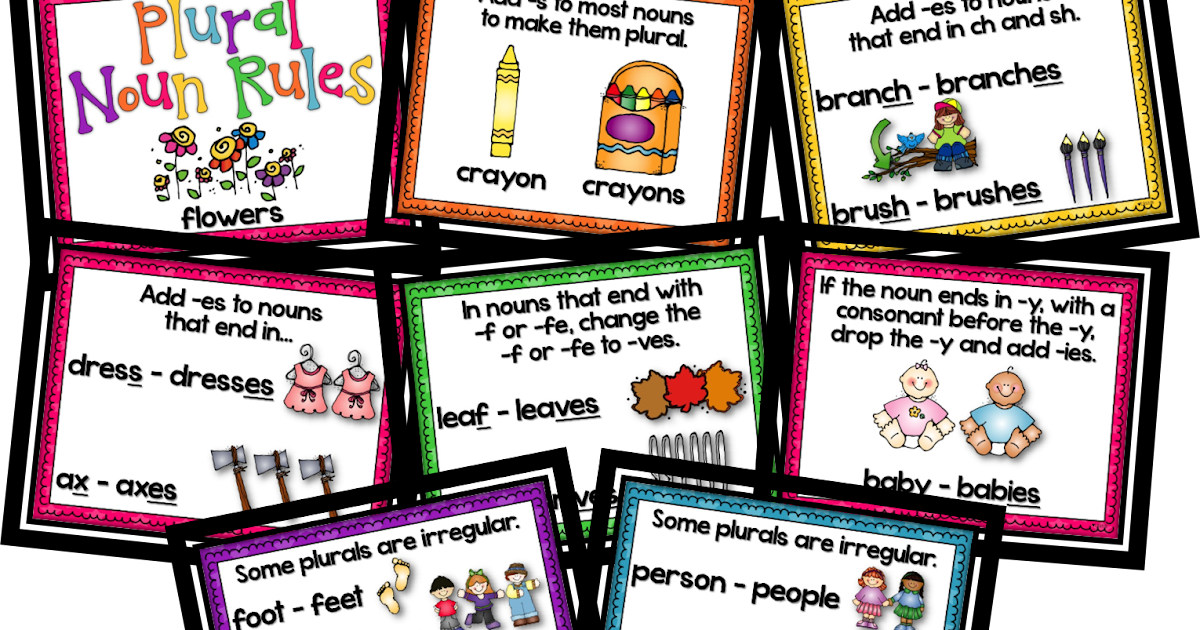 Teaching With Love and Laughter Plural Posters and Word Family Books