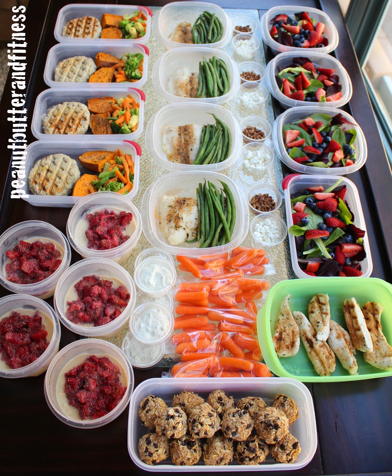 Meal Prep Ideas - Week of February 2nd - Peanut Butter and Fitness