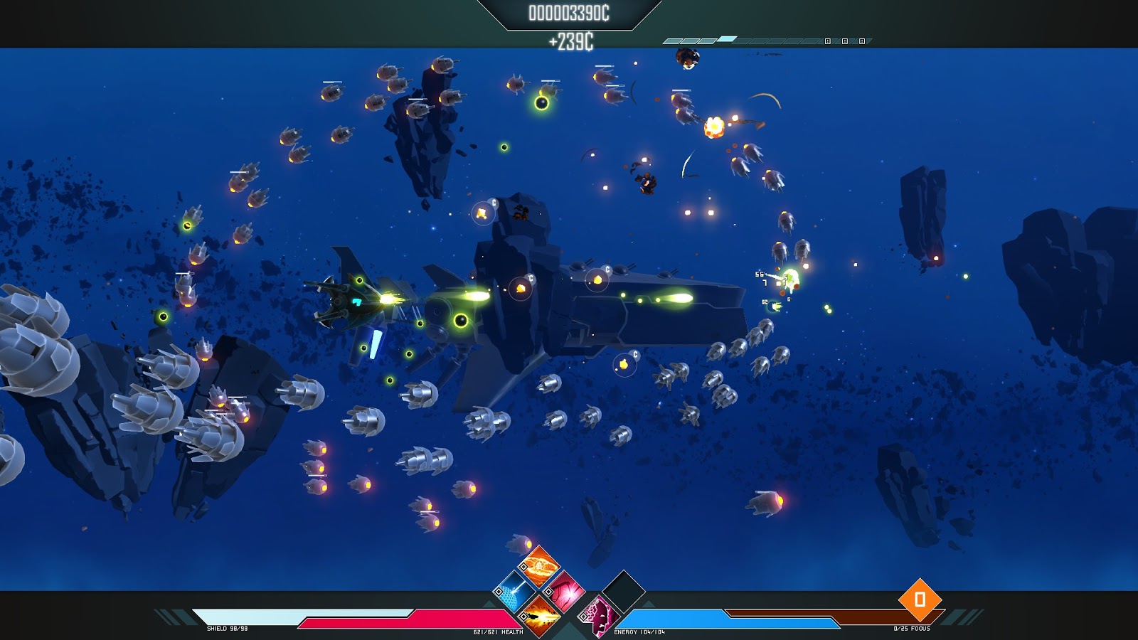 Análise: DRAINUS (PC) oferece ação e flexibilidade em um frenético shoot  'em up - GameBlast
