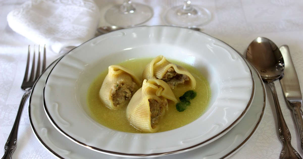 JULIA Y SUS RECETAS Sopa de galets