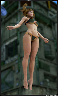 3d Models Art Zone - AlphaKini Bundle - AlphaKini Genesis 2 Nainen (s), AlphaKini Future, Contemporary ja Fantasy