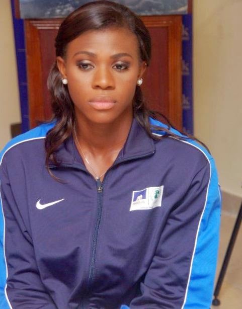 0000 Blessing Okagbare slams Jonathan’s campaign group for using her image in political ad