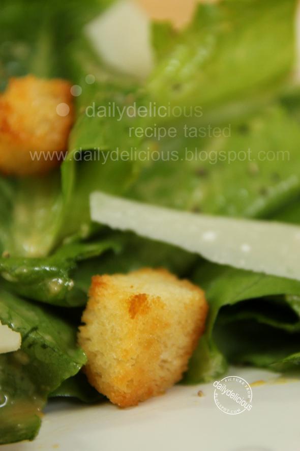 dailydelicious thai: Caesar salad: Easier than you ever think!