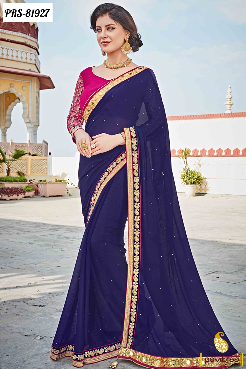 Latest Royal Designer Sarees Online Shopping India Women Clothing