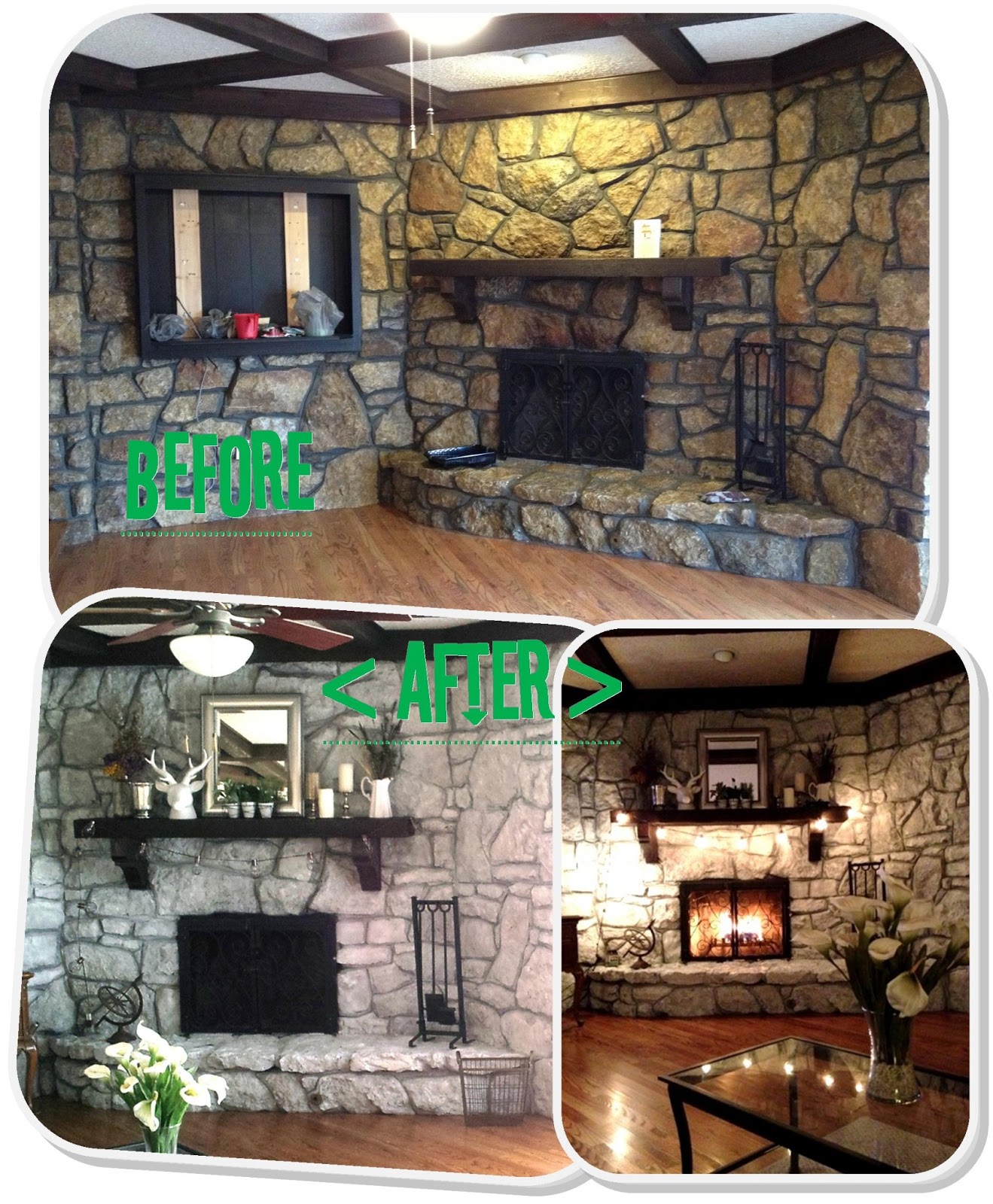 70s Fireplace Makeover Pw08 Roccommunity Preferred Mrs Frog Prince 1970 S Stone Fireplace Makeover Up14