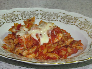 Mix de paste cu pui si mozzarella la cuptor / Chicken Mozzarella Pasta al forno