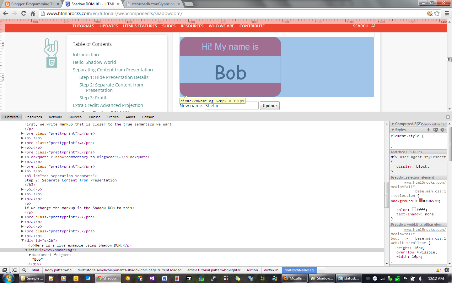 Programming Tricks Styling HTML Media Inner Workings