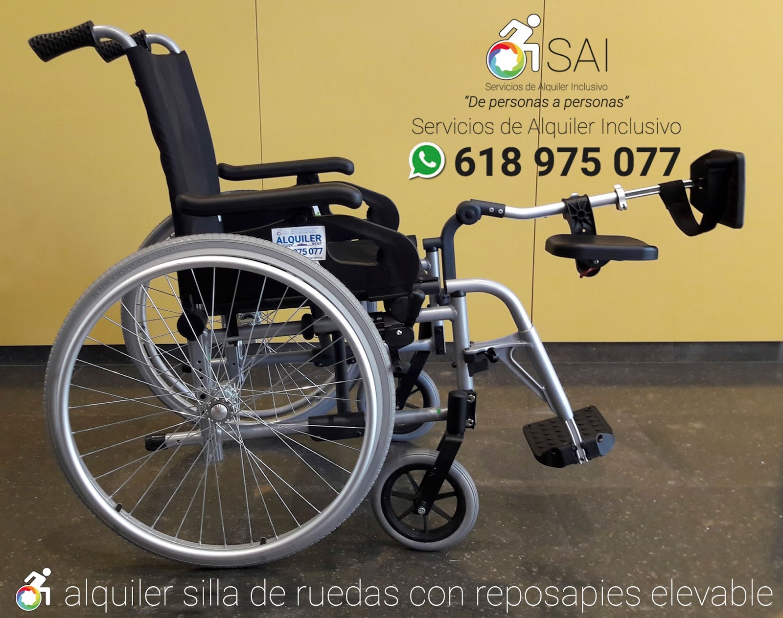 Alquiler Sillas de Ruedas en Gava