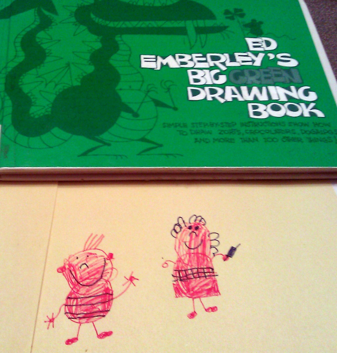 Ed Emberley's Big Orange Drawing Book