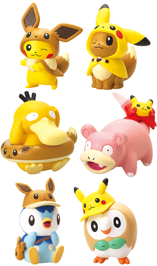 pikachu poncho eevee