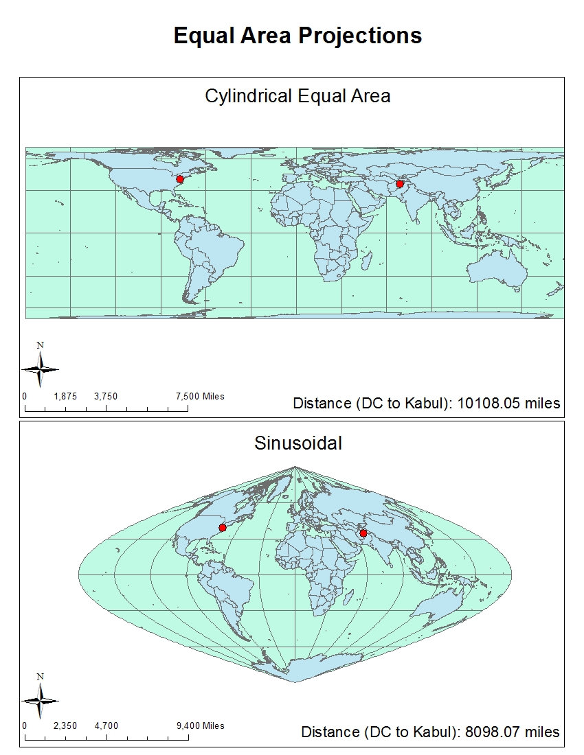 Geog 7 Lab 5 Map Projections