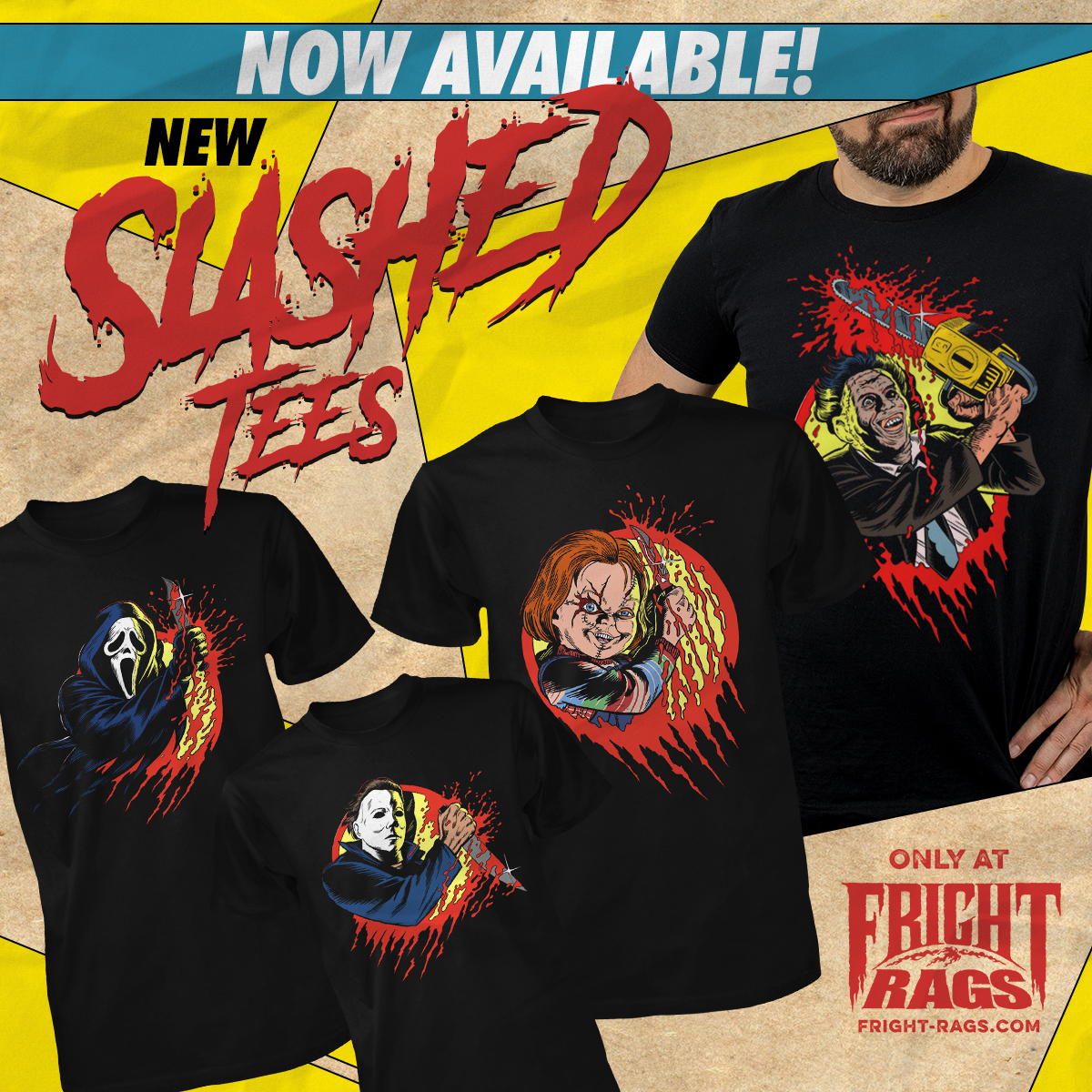 FrightRags Has Poltergeist, The Amityville Horror & Predator Merch