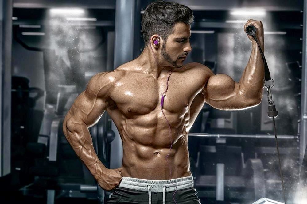 Hot Russian man bodybuilders