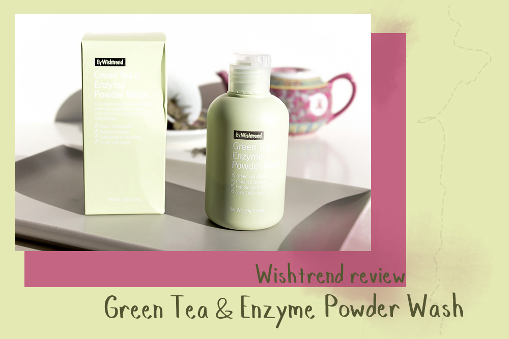 emptyfloor byWishtrend Green Tea & Enzyme Powder Wash review
