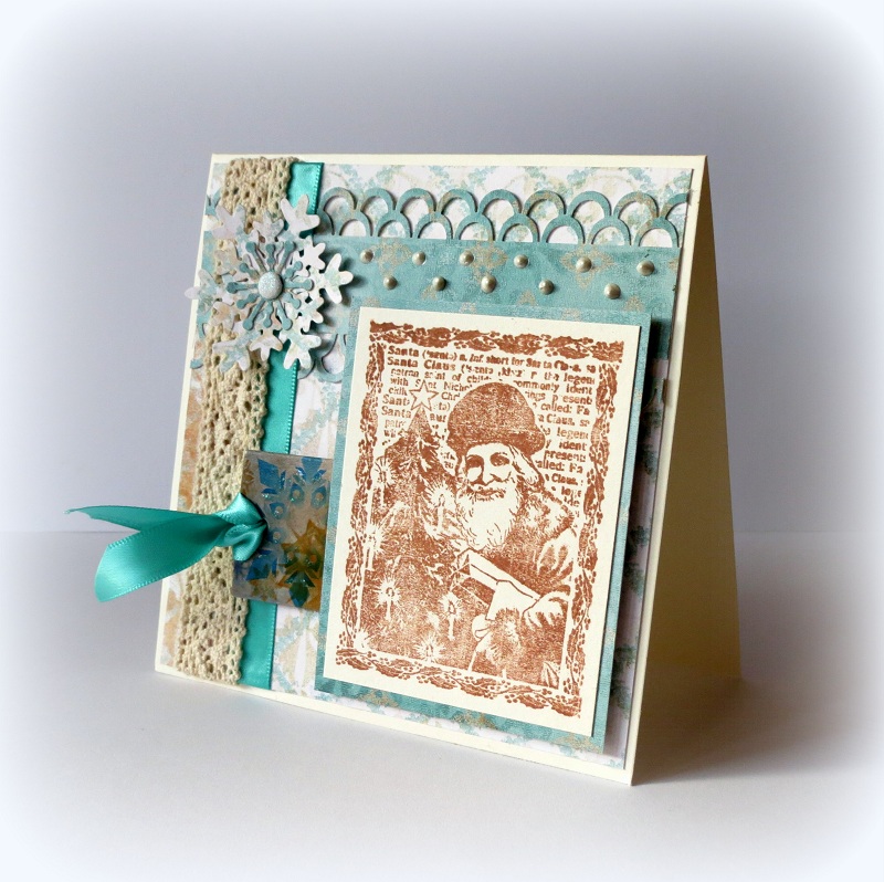 Elisabeth poinsetta pinecone swiateczne sizzix Jowita i Scrapbooking: Kartki swiateczne - bardzo spoznione