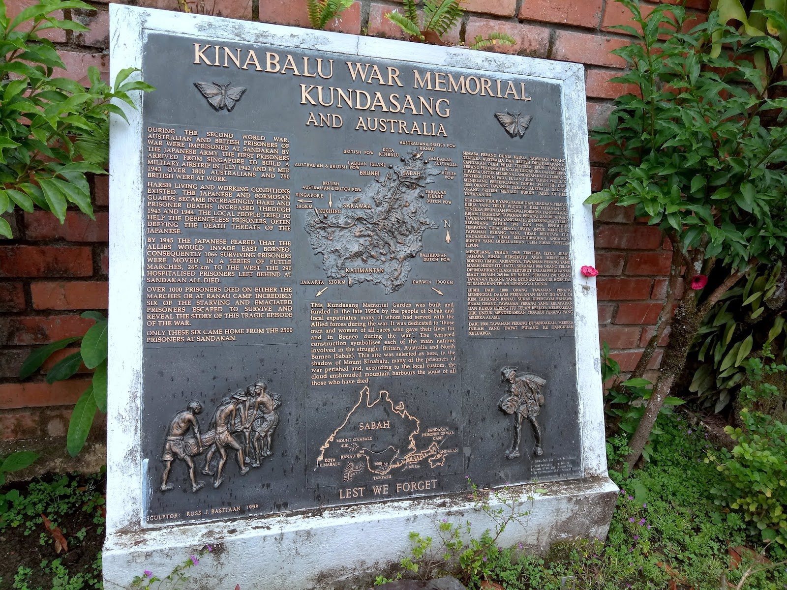 Penang Food For Thought Kundasang War Memorial
