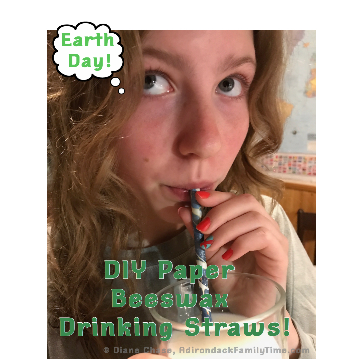 Make Your Own Paper Beeswax Drinking Straws. Say No to Plastic! (paper