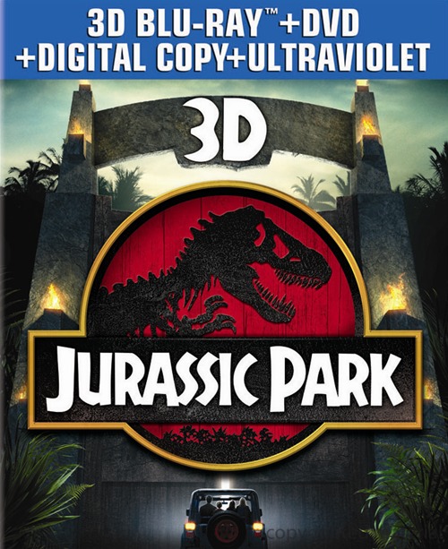 Nouveauté Bluray 3D Jurassic Park 3D