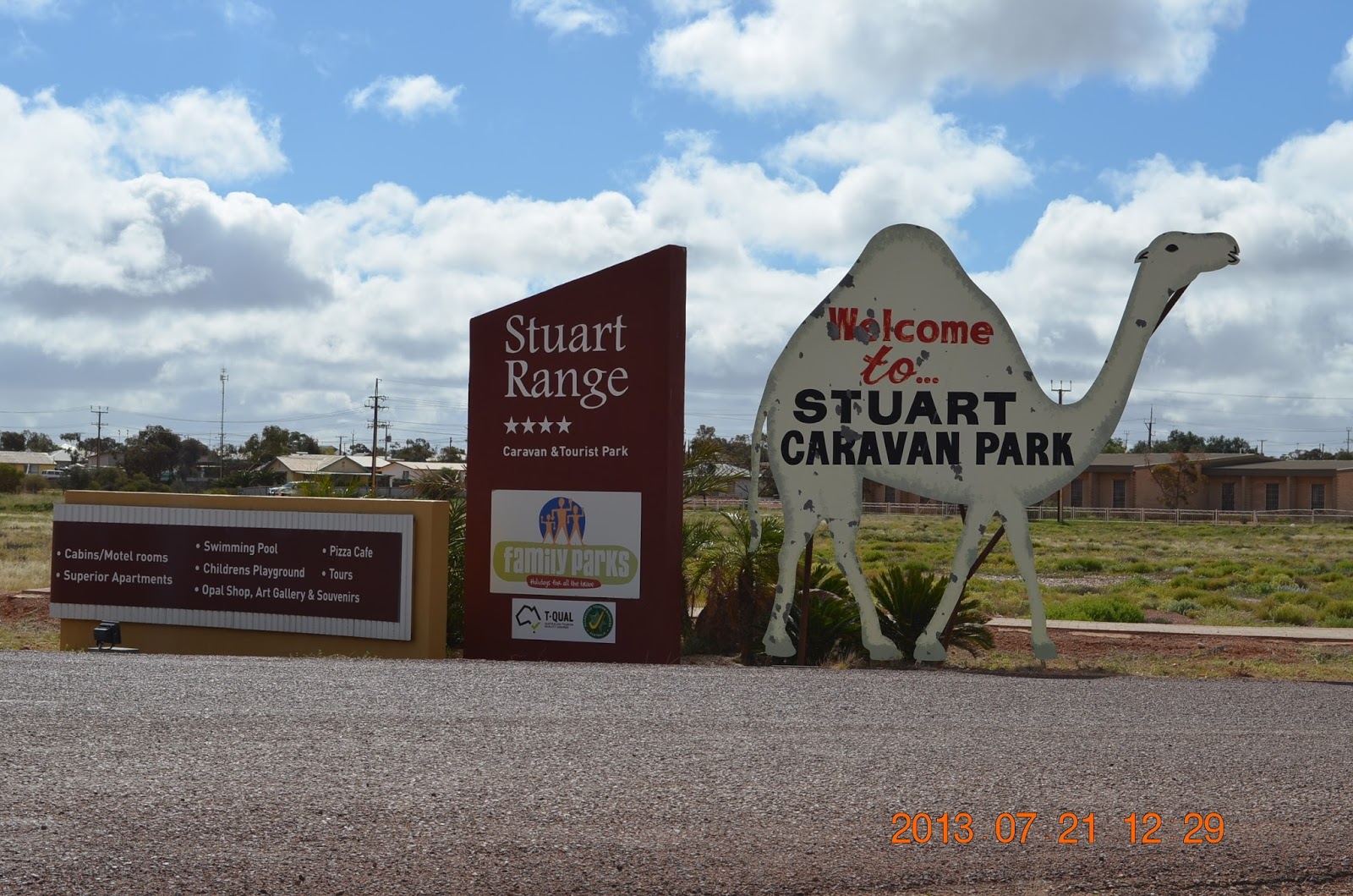 Central outback Australia Coober Pedy