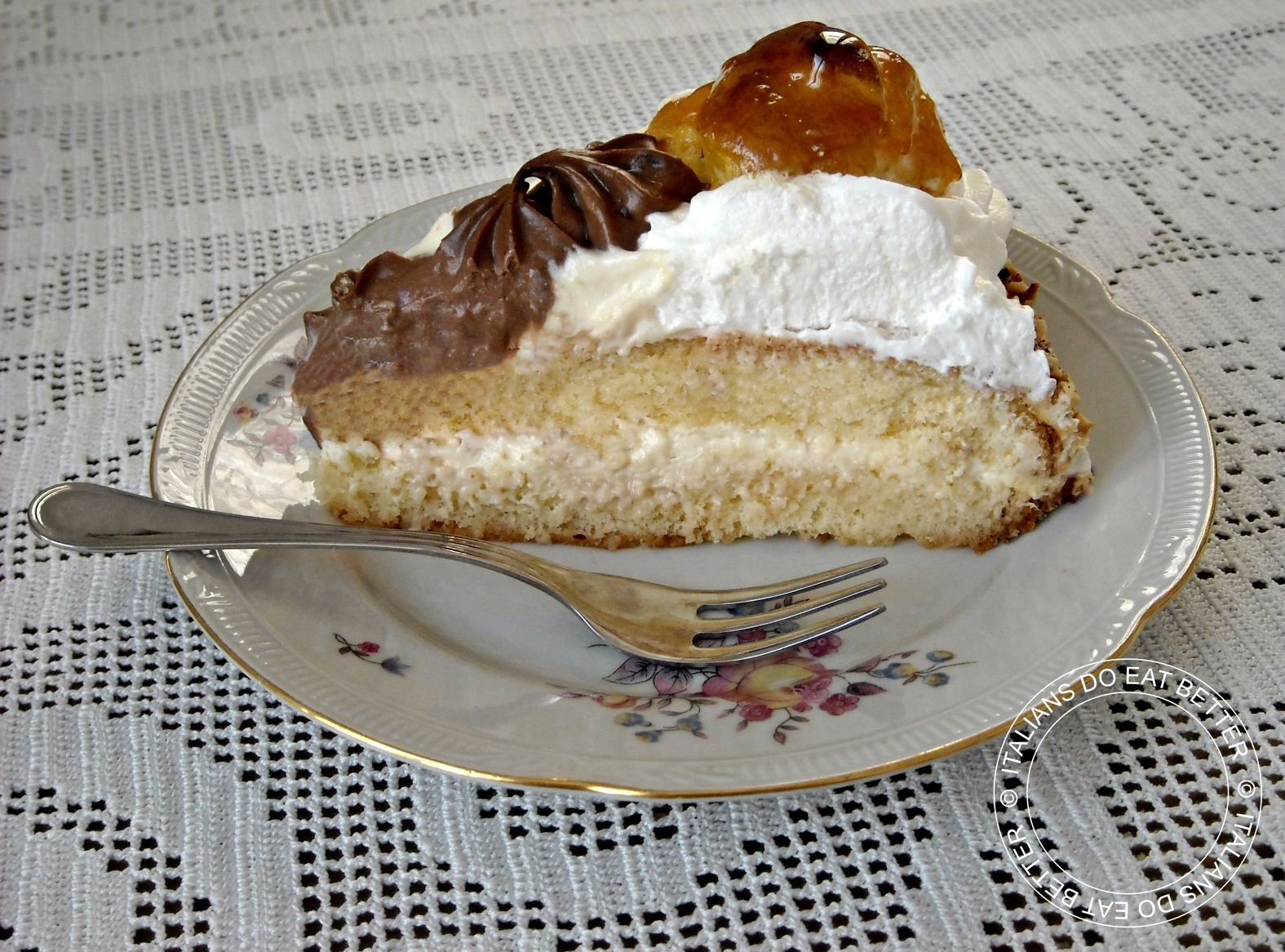 TORTA SAINT HONORE’ ITALIANS DO EAT BETTER