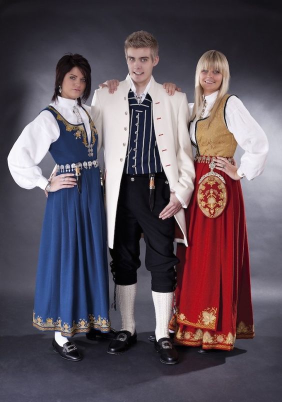 FolkCostume&Embroidery: Overview of Norwegian Costumes. Part 1, the ...