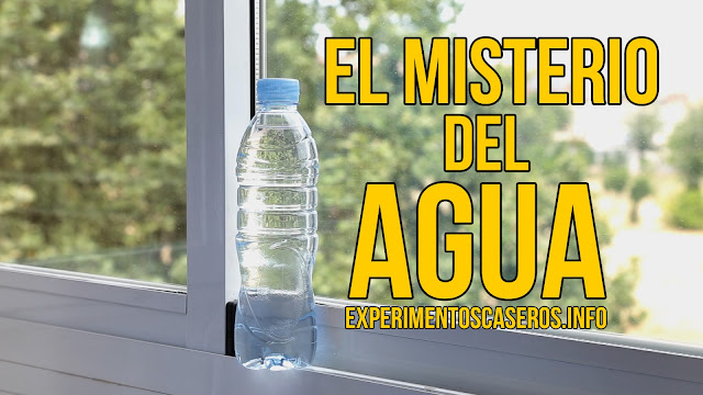 experimento, misterio, agua, peso, física, ciencia