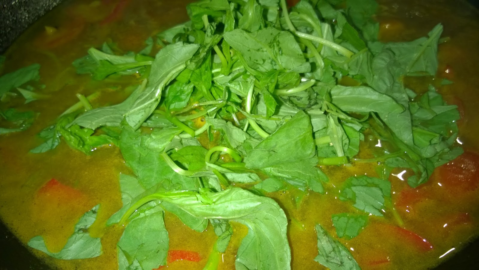 Simply Cooking and Health: Spicy beef soup with spinach