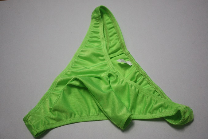 FASHION CARE 2U: UM513-1 Sexy Green Trunk Men's Underwear T back